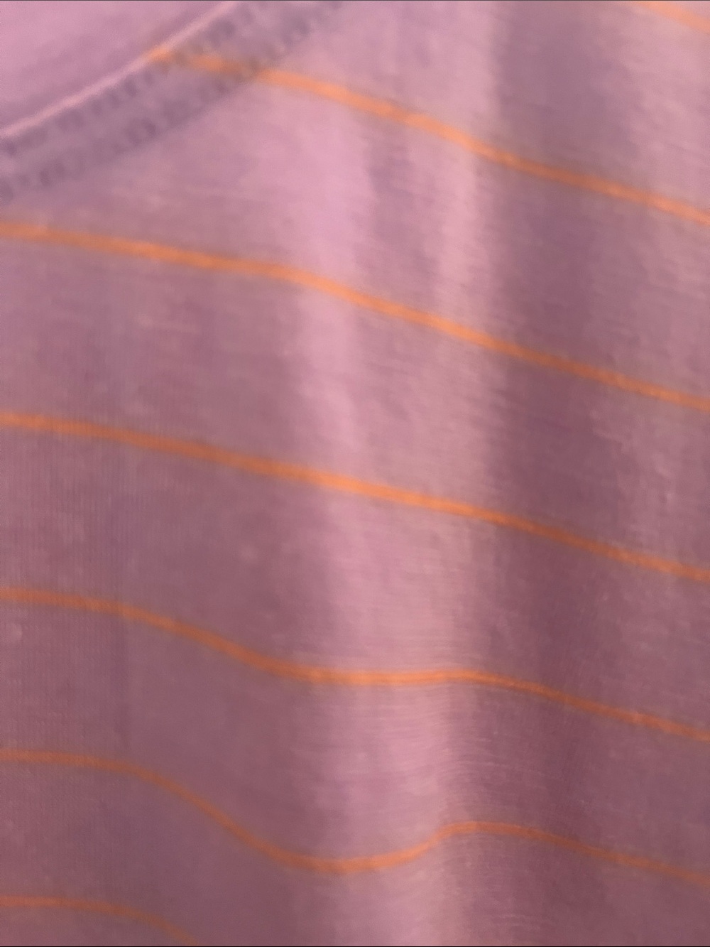 Relaxed Scoop Neck Short Sleeve Top - Lavender - Picture 3 of 6